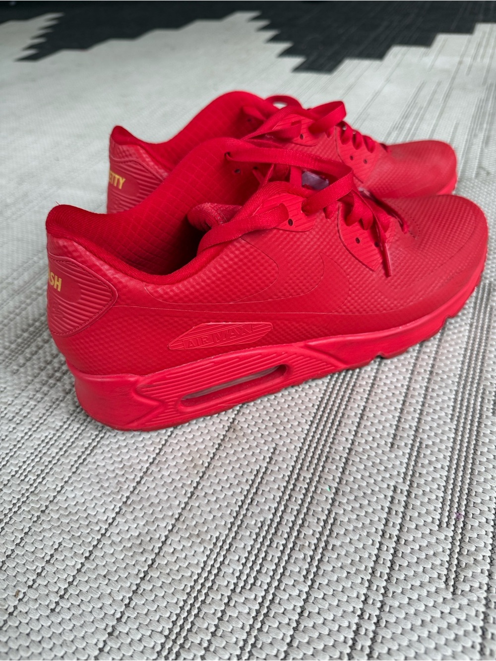 Nike Red Air Max Low-Top Daily Trainers